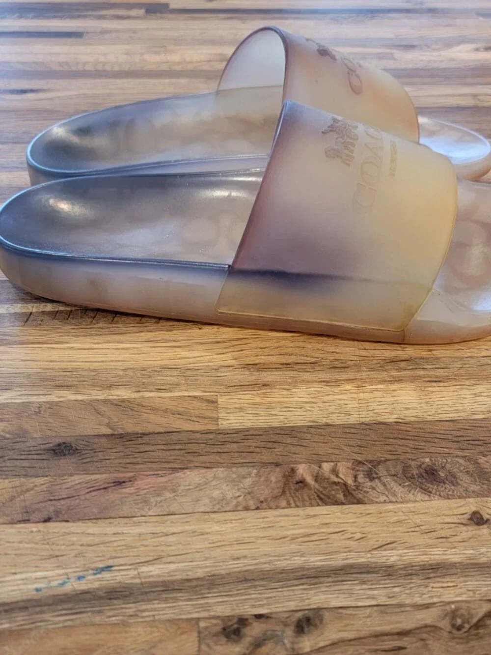 Coach Ulyssa Slide, soft Jelly Slide/Slip On Shoes
